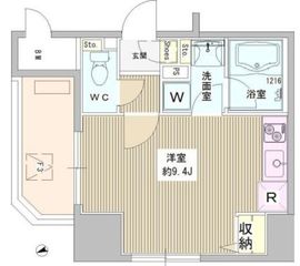 フェアステージ武蔵野 701 間取り図