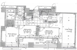 クラッシィタワー新宿御苑 28階 間取り図