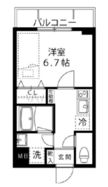 LOC’S SAGINUMA (ロックス鷺沼) 205 間取り図