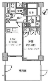 ファインステージ新横浜 3階 間取り図