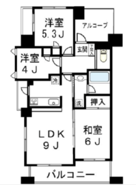ナイス・エス・アリーナ川崎駅前通 4階 間取り図