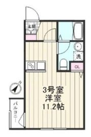 CREAL門前仲町Ⅱ(クリアル門前仲町Ⅱ) 203 間取り図
