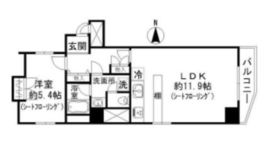 グランドメゾン南麻布 5階 間取り図