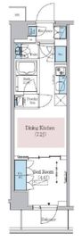 アーバネックス新御徒町駅前 602 間取り図