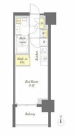 プライムメゾン錦糸町 1002 間取り図