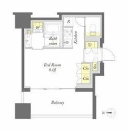 プライムメゾン錦糸町 12F2 間取り図