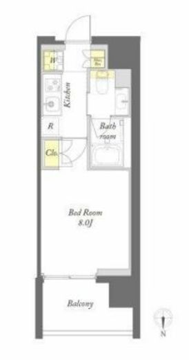 プライムメゾン錦糸町 10F6 間取り図