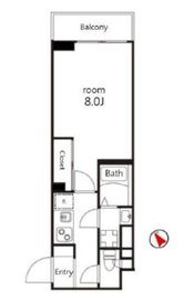 ルネサンスコート東中野 102 間取り図