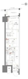 ZOOM三鷹 7階 間取り図