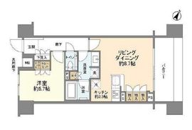 クオリア日本橋浜町 4階 間取り図