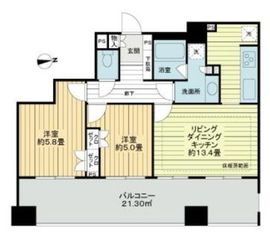 ライオンズステーションプラザセンター南 3階 間取り図