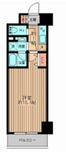 レガーロ御茶ノ水2 402 間取り図