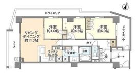 ブランズ宮崎台プレイス 1階 間取り図
