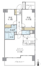 プレミアコンフォート高井戸 310 間取り図