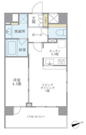 プレミアコンフォート西荻窪 511 間取り図