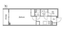 ACP RESIDENCE 新江古田 407 間取り図