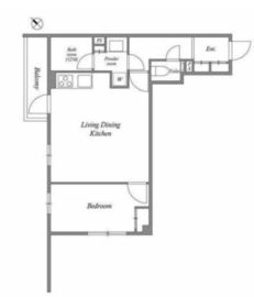 ACP RESIDENCE 新江古田 204 間取り図