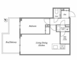 ACP RESIDENCE 新江古田 503 間取り図
