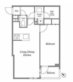 ACP RESIDENCE 新江古田 102 間取り図