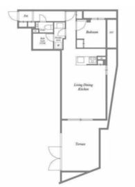 ACP RESIDENCE 新江古田 101 間取り図