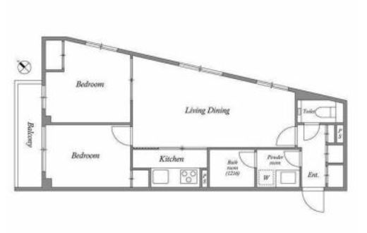 ACP RESIDENCE 新江古田 308 間取り図