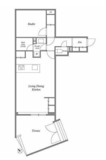 ACP RESIDENCE 新江古田 104 間取り図