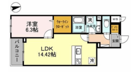 グランドール大岡山 202 間取り図