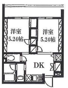 カスタリア戸越駅前 220 間取り図