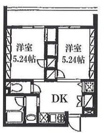 カスタリア戸越駅前 220 間取り図