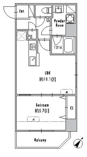 GRAN PASEO押上Ⅱ (グランパセオ押上Ⅱ) 701 間取り図