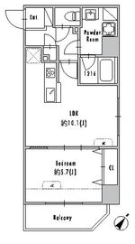 GRAN PASEO押上Ⅱ (グランパセオ押上Ⅱ) 701 間取り図