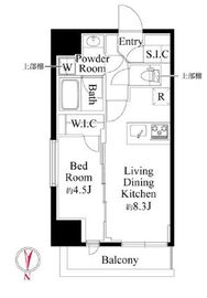 CLK南千住 1201 間取り図