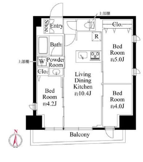 CLK南千住 903 間取り図