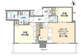 アトラスタワー五反田 27階 間取り図