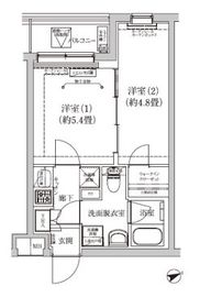アイルグランデ品川 1階 間取り図