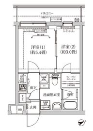 アイルグランデ品川 5階 間取り図