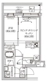 アイルグランデ品川 5階 間取り図