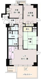 パーク・ハイム荻窪 4階 間取り図
