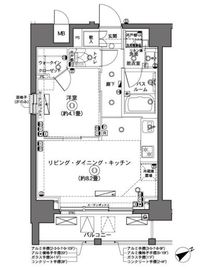 ZOOM横浜 6階 間取り図