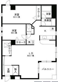 THE・NAAK（ザ・ナーク） 303 間取り図