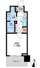 アーデン清澄白河 802 間取り図