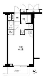 エスポワール渋谷松濤 3階 間取り図