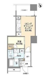 ジオ横濱みなと大通り 5階 間取り図