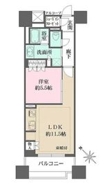 ベリスタ常盤台 8階 間取り図
