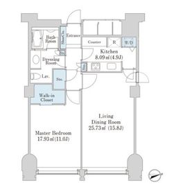 ラ・トゥール千代田 2804 間取り図