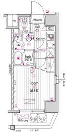 ガーラ・クレスタ横濱関内 8階 間取り図