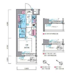 ジェノヴィア川崎Ⅱスカイガーデン 2階 間取り図