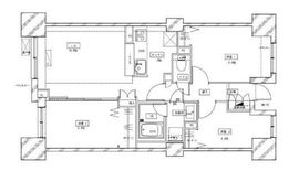 アマックス横浜 8階 間取り図