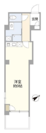 カーサフジマ 4階 間取り図