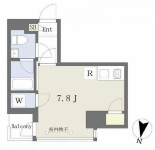 コスモリード渋谷神山町 901 間取り図